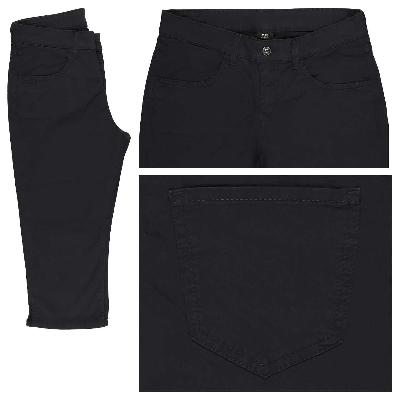 MAC Capri 3/4 Baumwollhose dark blue summer