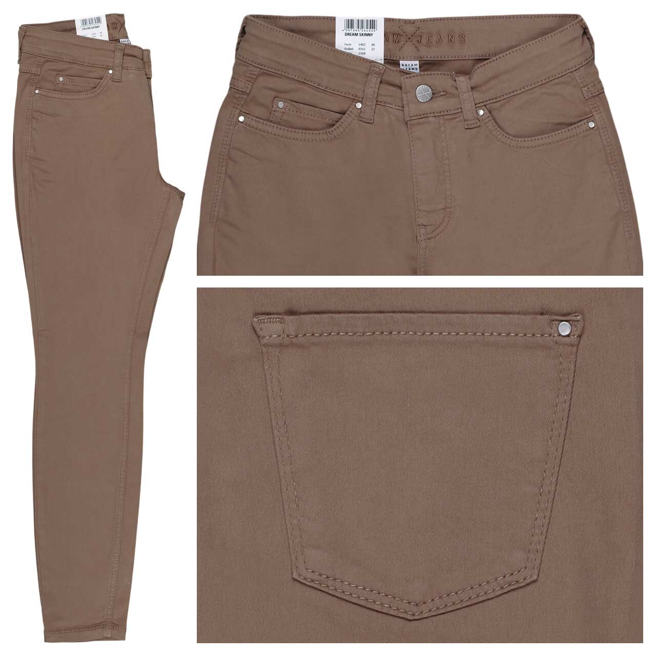 MAC Dream Skinny Jeans light cognac