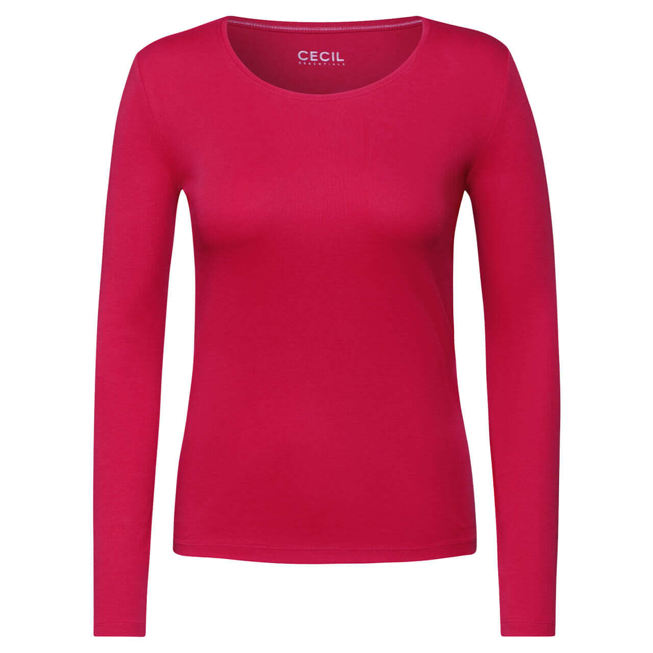 Cecil Damen Langarm Shirt Pia granita red