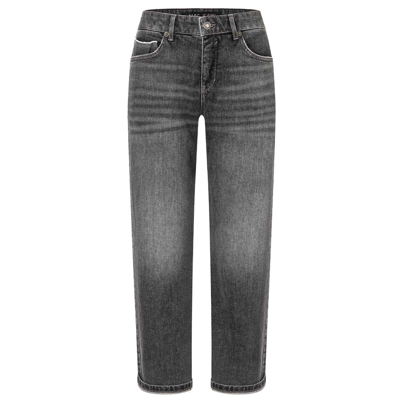 Damenjeans Straight von MAC in Grau verwaschen, Vorderansicht