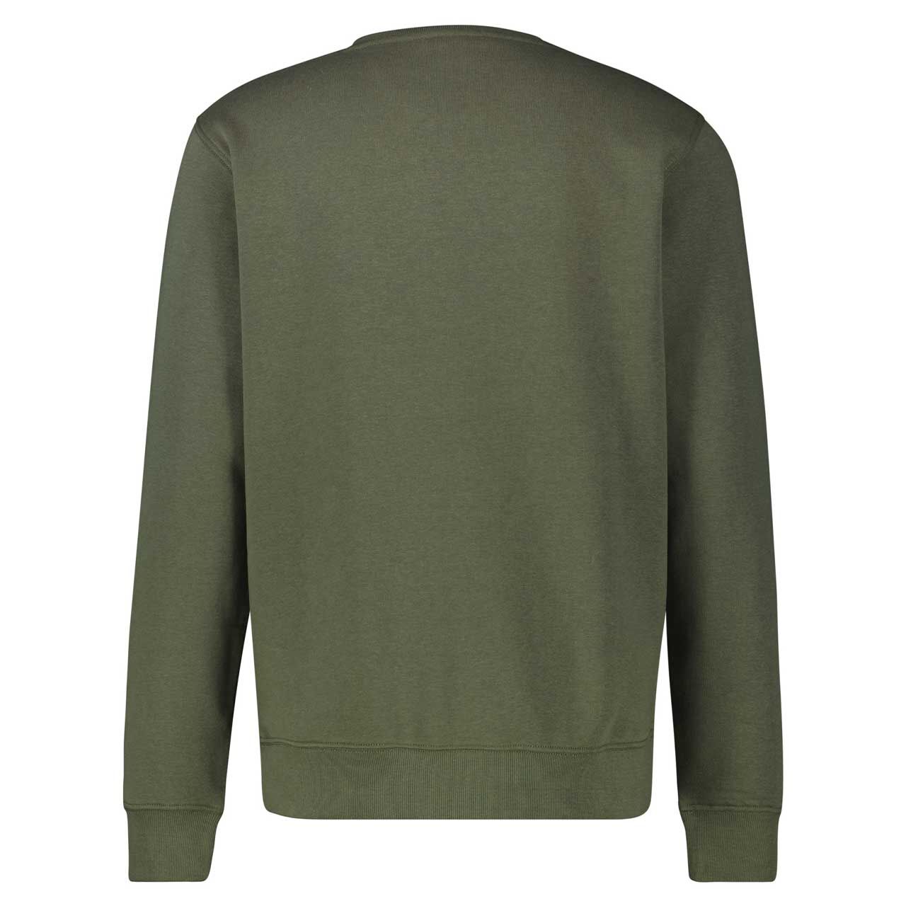 Herren Sweatshirt von Lerros in Dunkelgrün, Rückseite