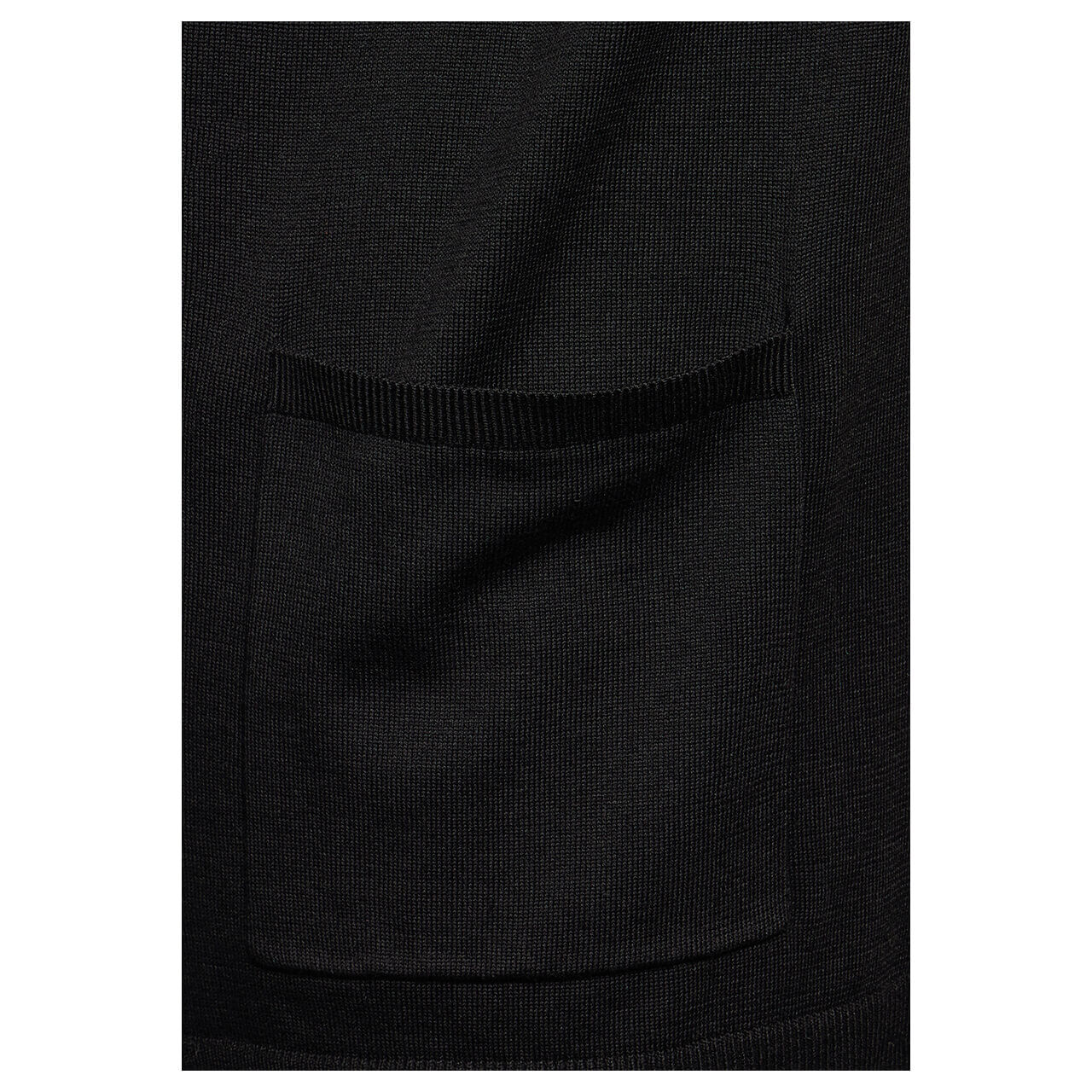 Cecil Damen Long Strickjacke Basic Open Cardigan black