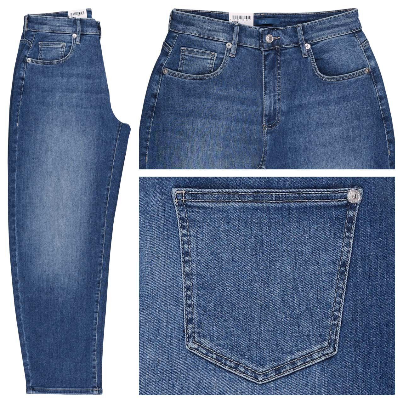 MAC Danni Ankle Jeans mid blue authentic chlor