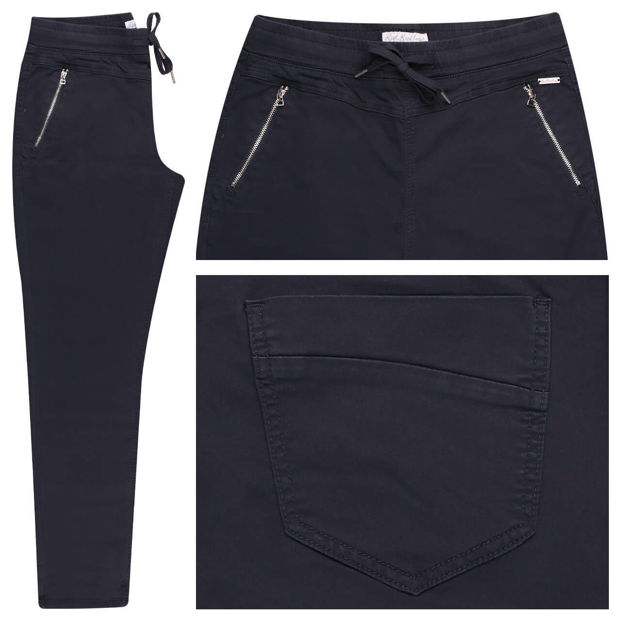 Red Button Tessy Jogpants Ankle Baumwollhose navy