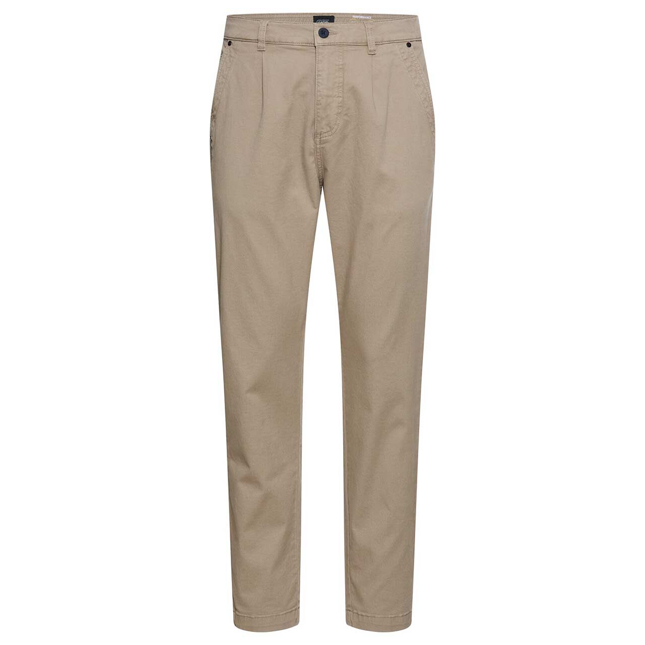 Stretch Herren Baumwollhose Woodstock Relaxed von Camel active in Beige, Vorderansicht