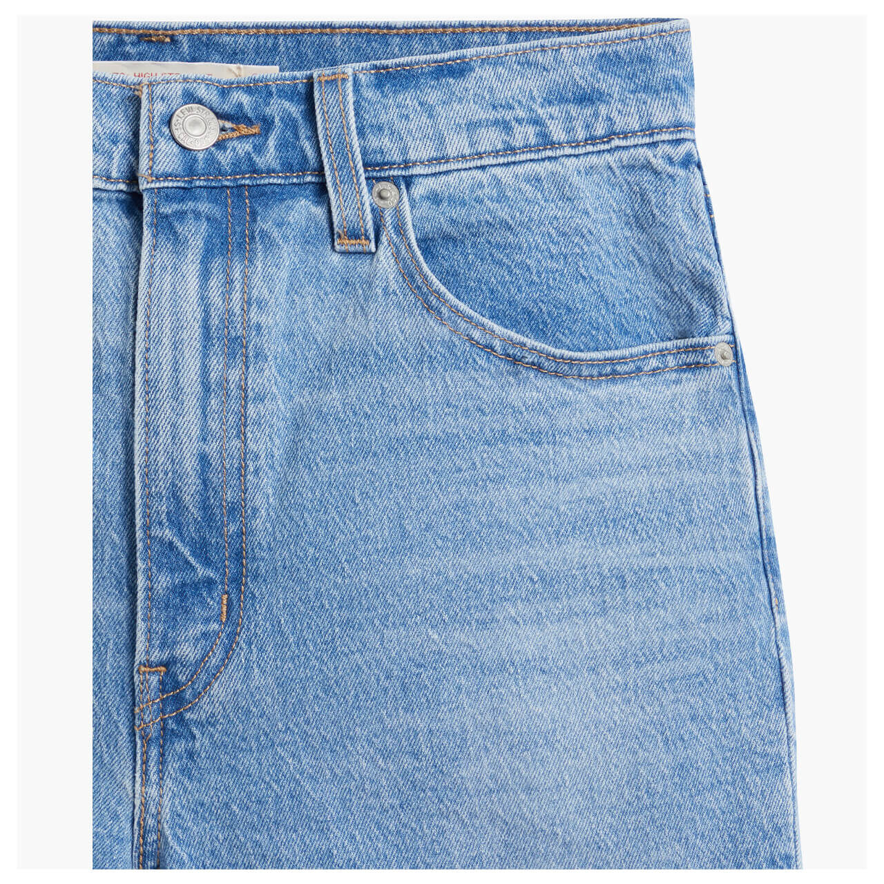 Levis Jeans 70s Straight für Damen in Hellblau verwaschen, FarbNr.: 0010
