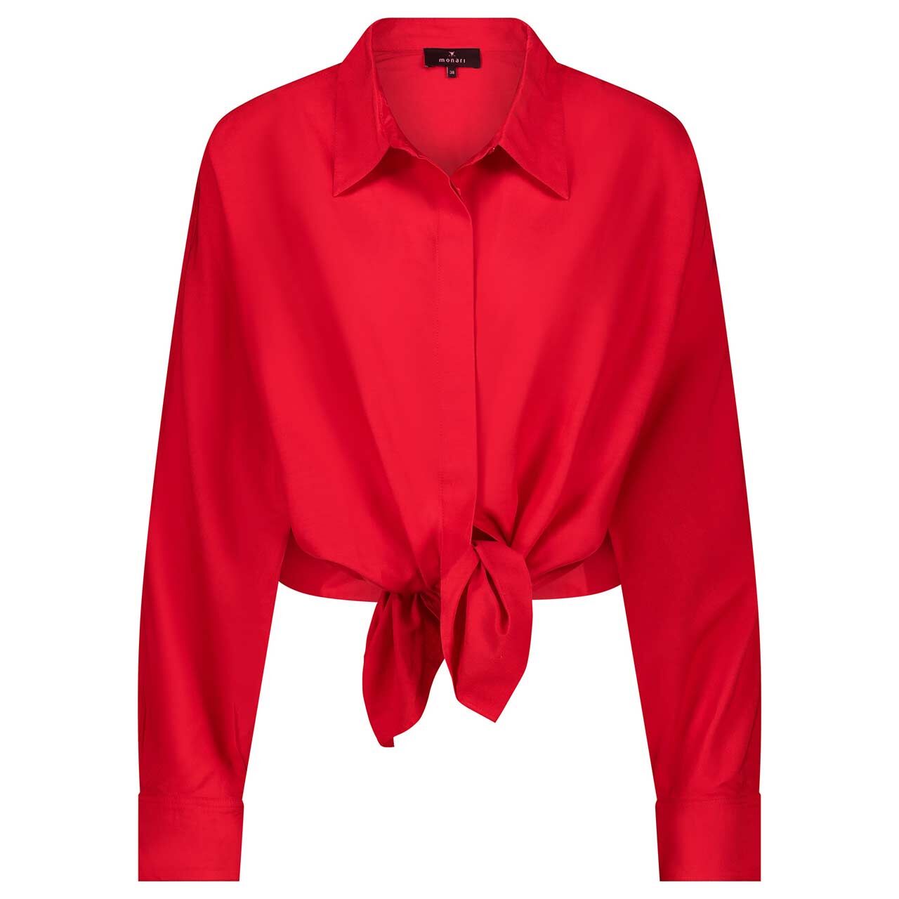 Monari Damen Langarm Bluse red