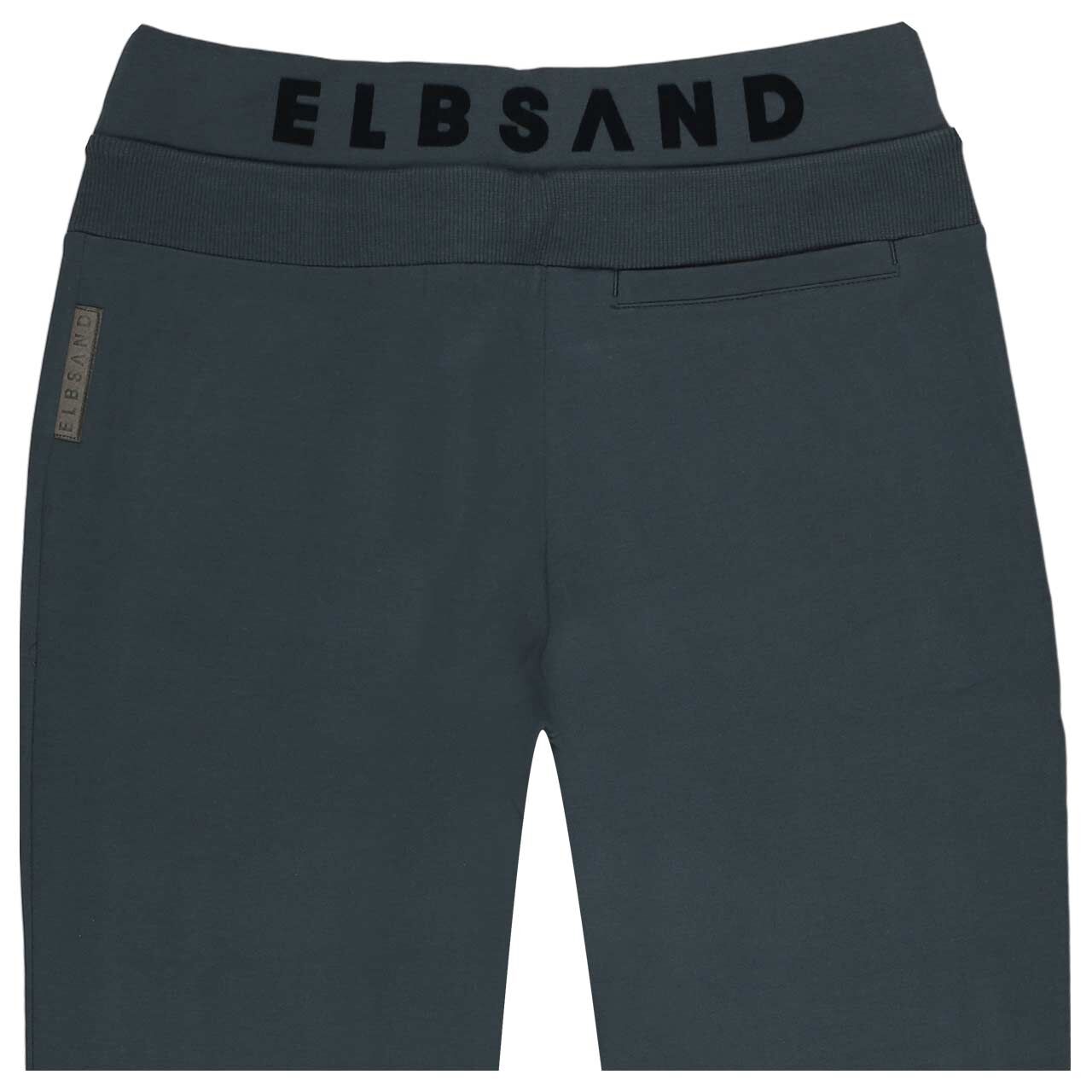 Damen Baumwollhose Brinja von Elbsand in Dunkelblau, detaillierte Rückansicht