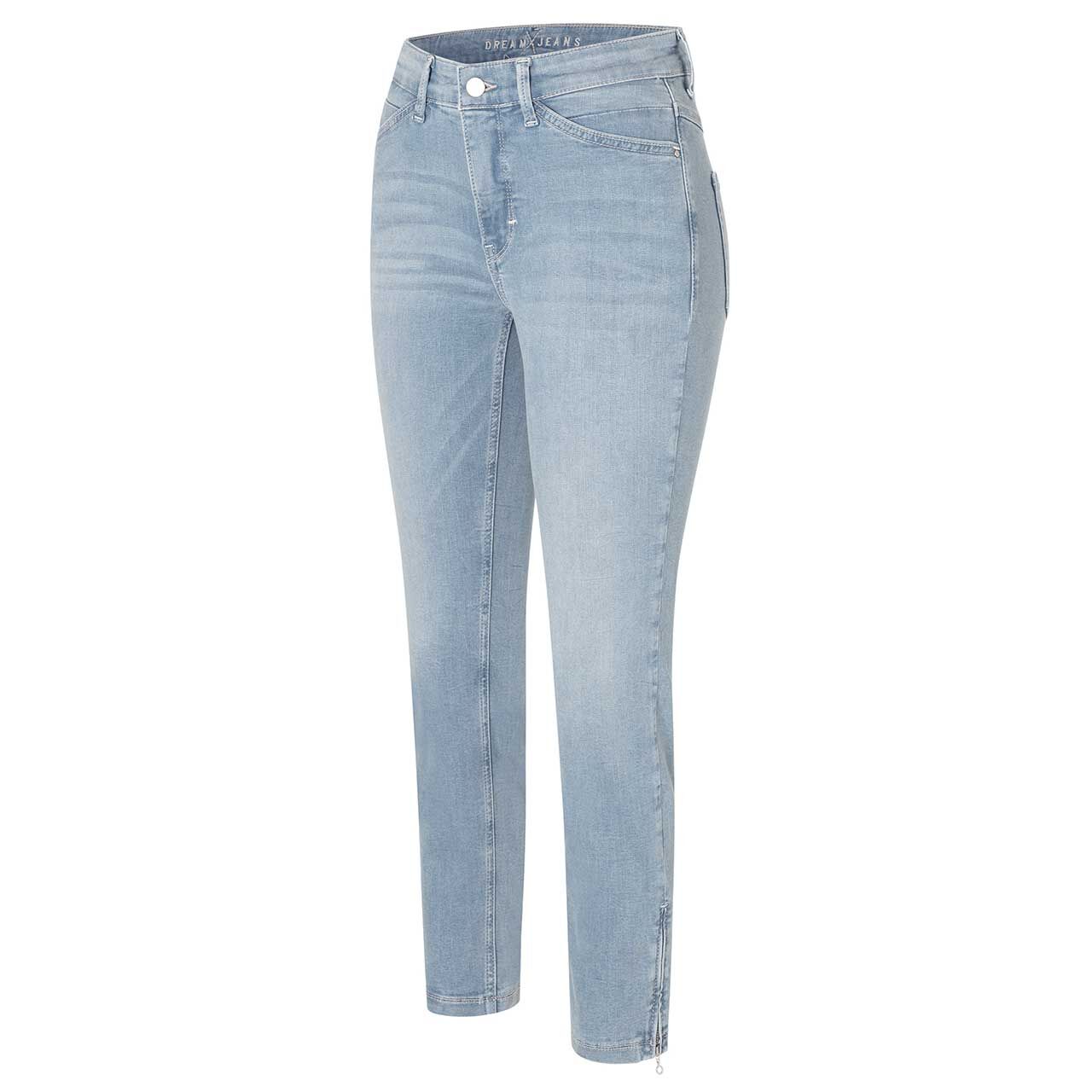 Damen 7/8 Jeans Dream Chic von MAC in Hellblau verwaschen, Seitenansicht