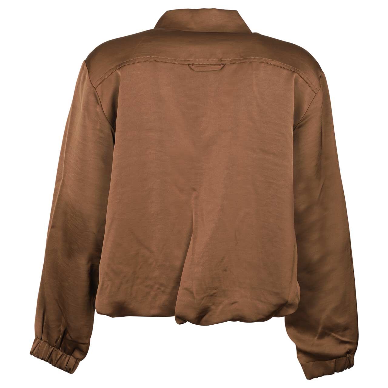 Damen Jacke Avy Satin Blouson von Red Button in Braun, Rückansicht