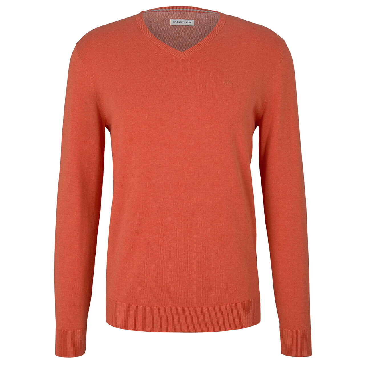 Herren Pullover Pullover Orange Rot Tom Tailor Herren Pullover