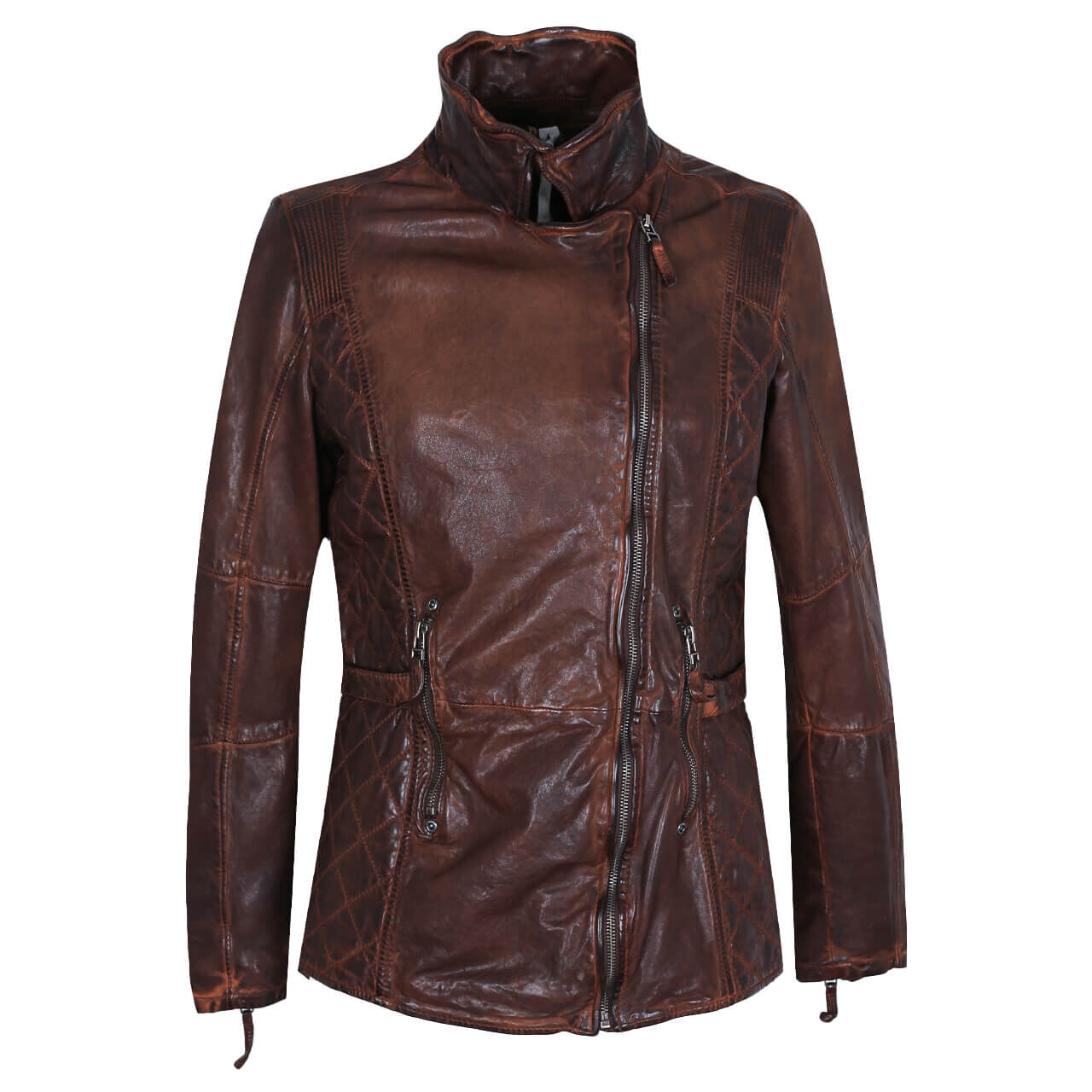 Gipsy Advance Lederjacke für Damen in Dunkelbraun