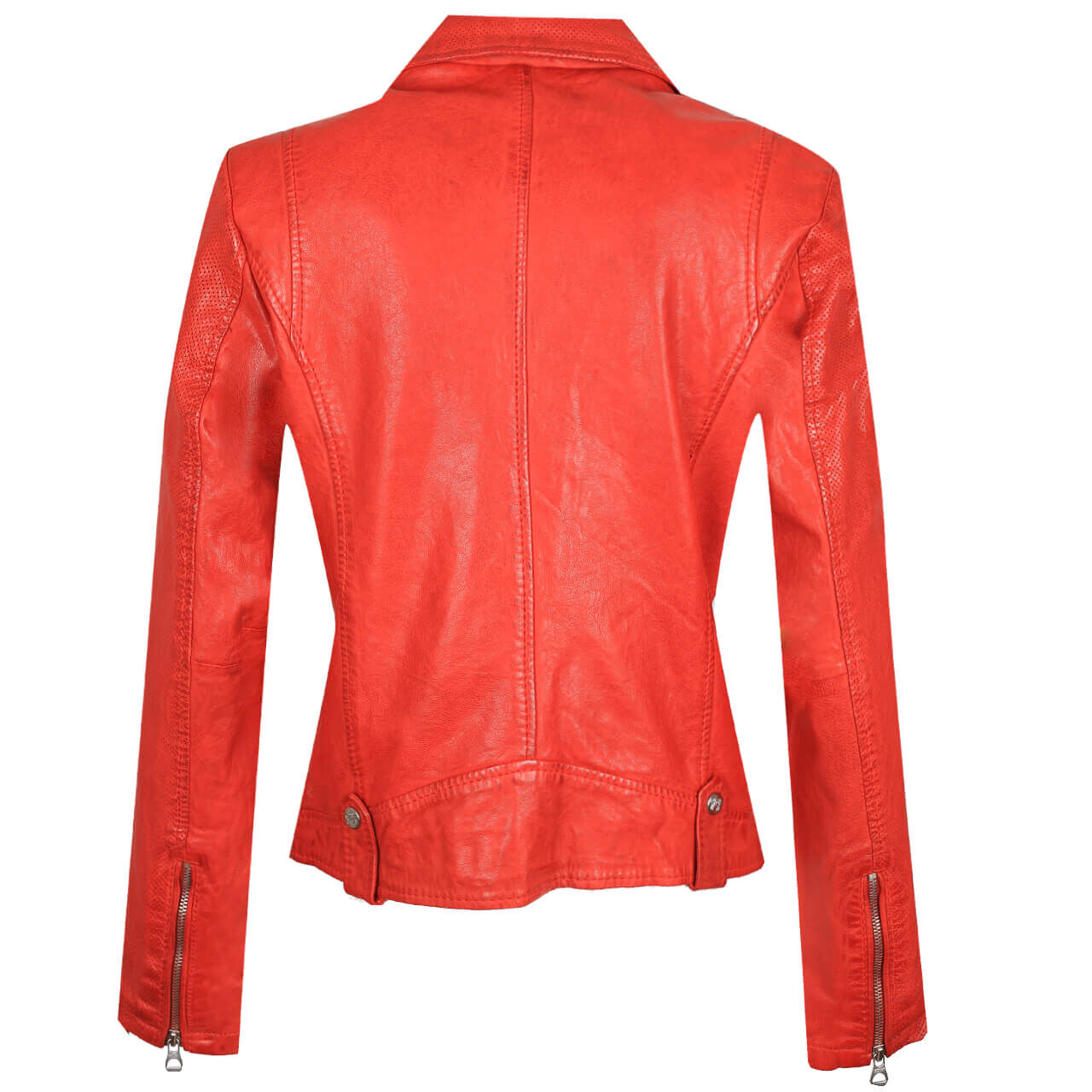 Gipsy Favour Lederjacke für Damen in Rot