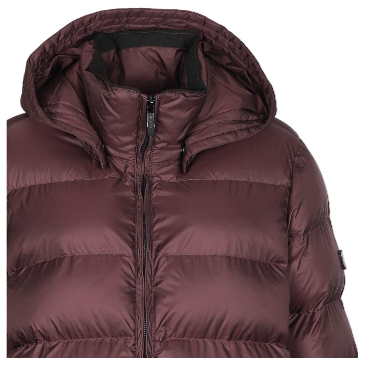 Damen Jacke Goldmine Extra Long von Wellensteyn in Lila, Detailansicht vorne