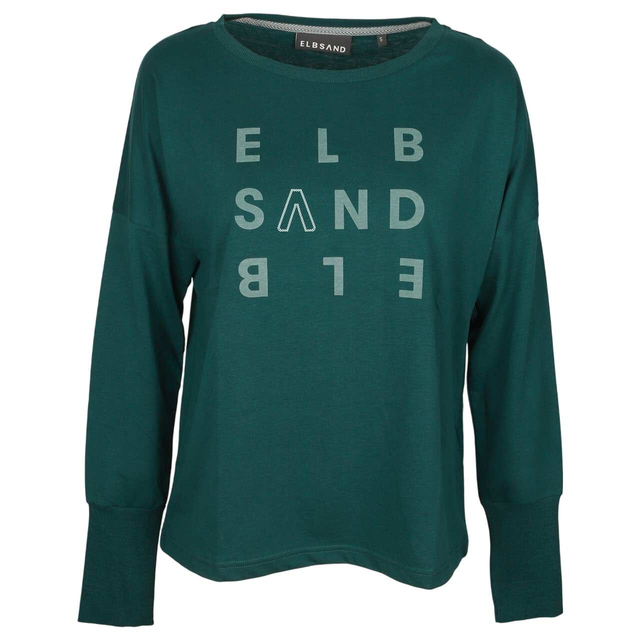 Elbsand Damen Langarm Shirt Ingiara dark ivy