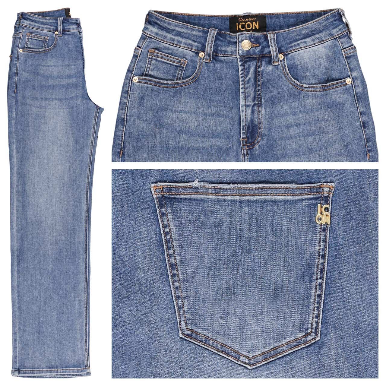 Senoritas ICON Tokio Sling Jeans mid stone