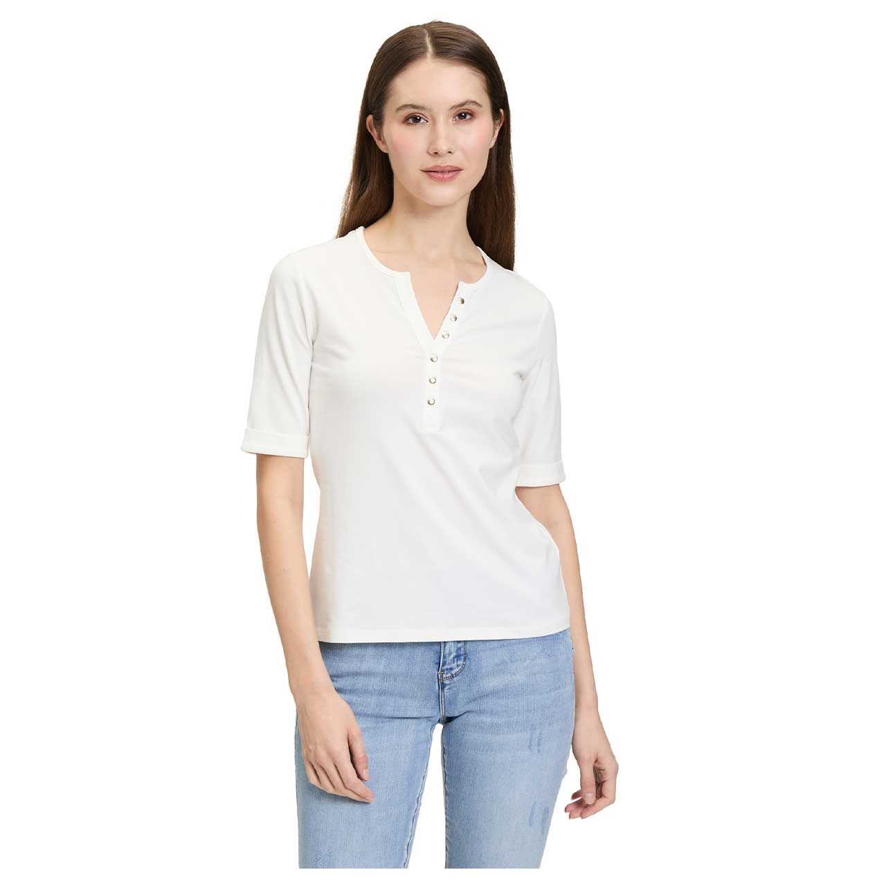 Betty Barclay Damen T-Shirt white