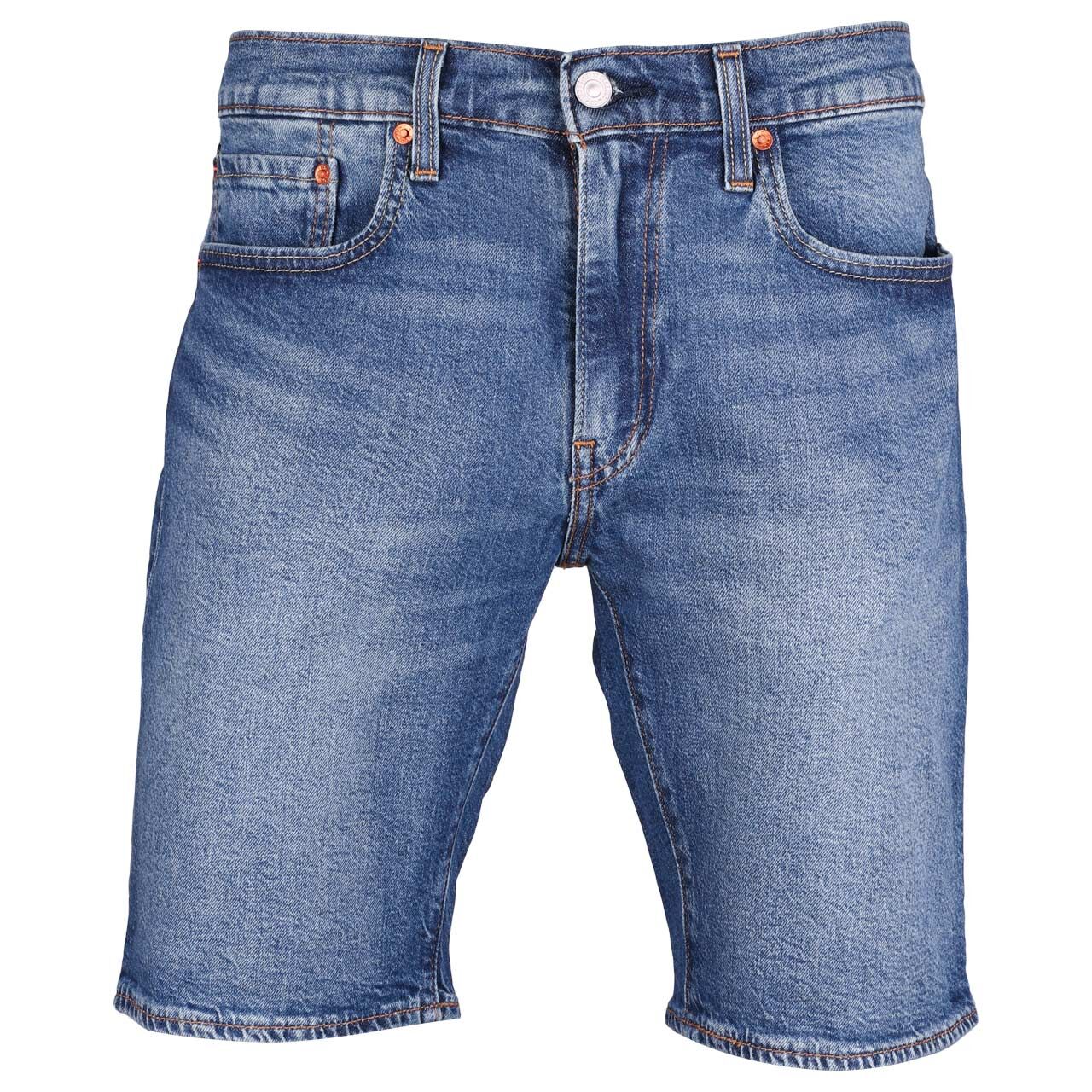 Levi's® 405 Herren Jeans Bermuda mid blue washed Levi's® 405 Herren Jeans Bermuda mid blue washed