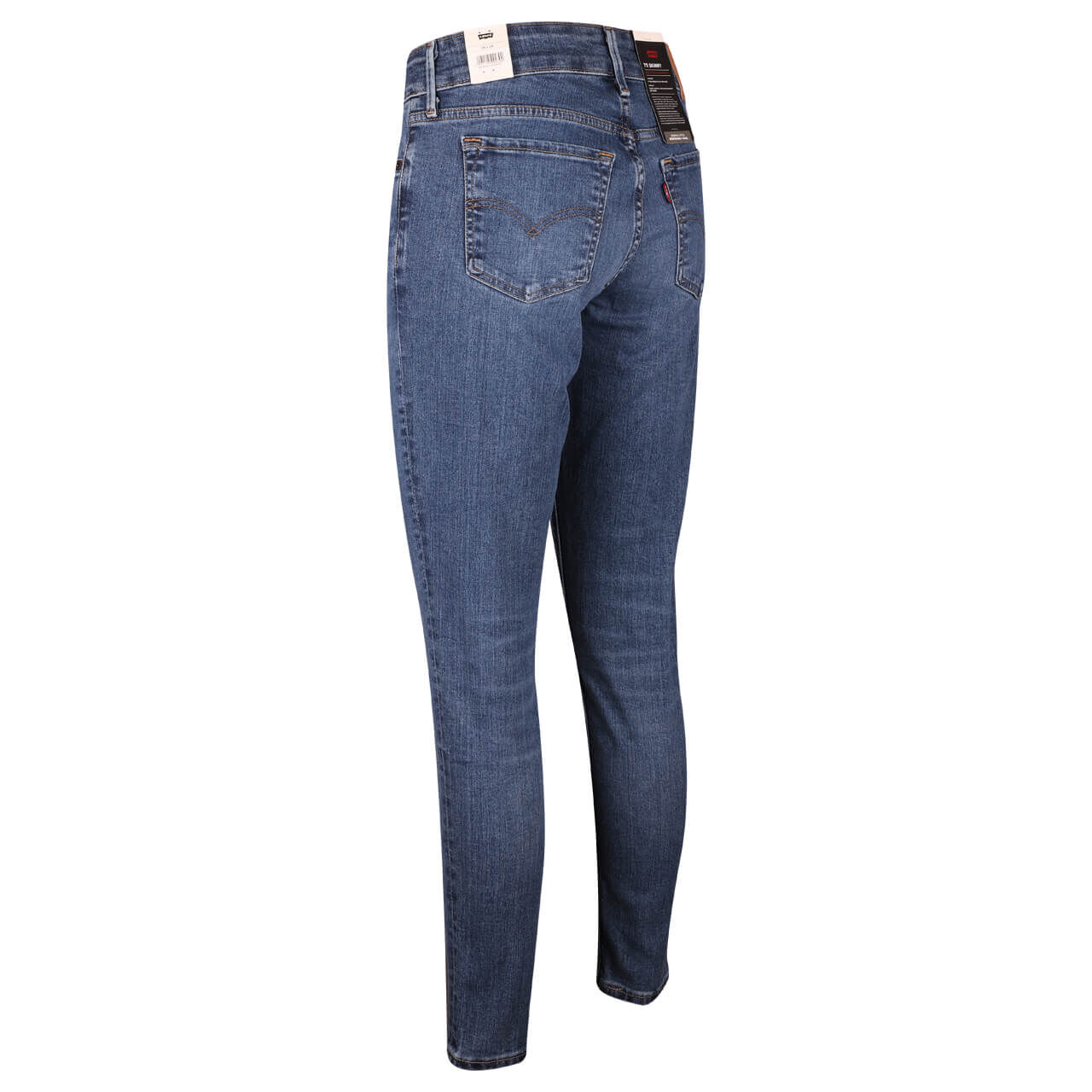 Levi's® 711 Damen Jeans Skinny blue wave mid