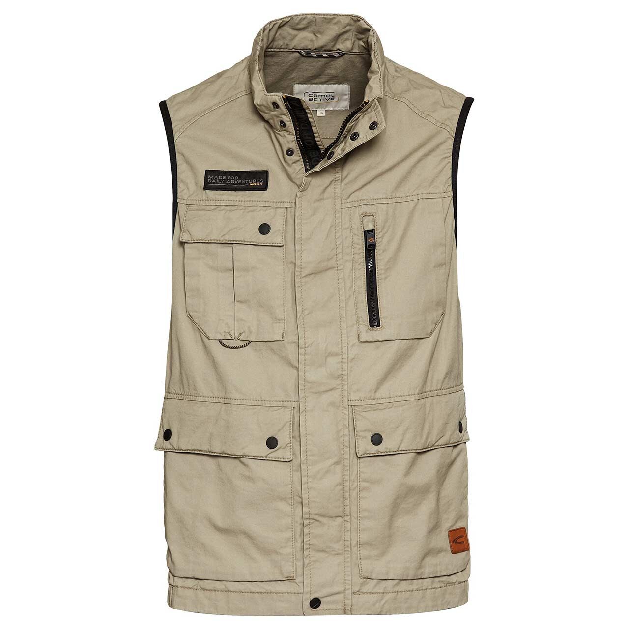 Camel active Herren Weste khaki green