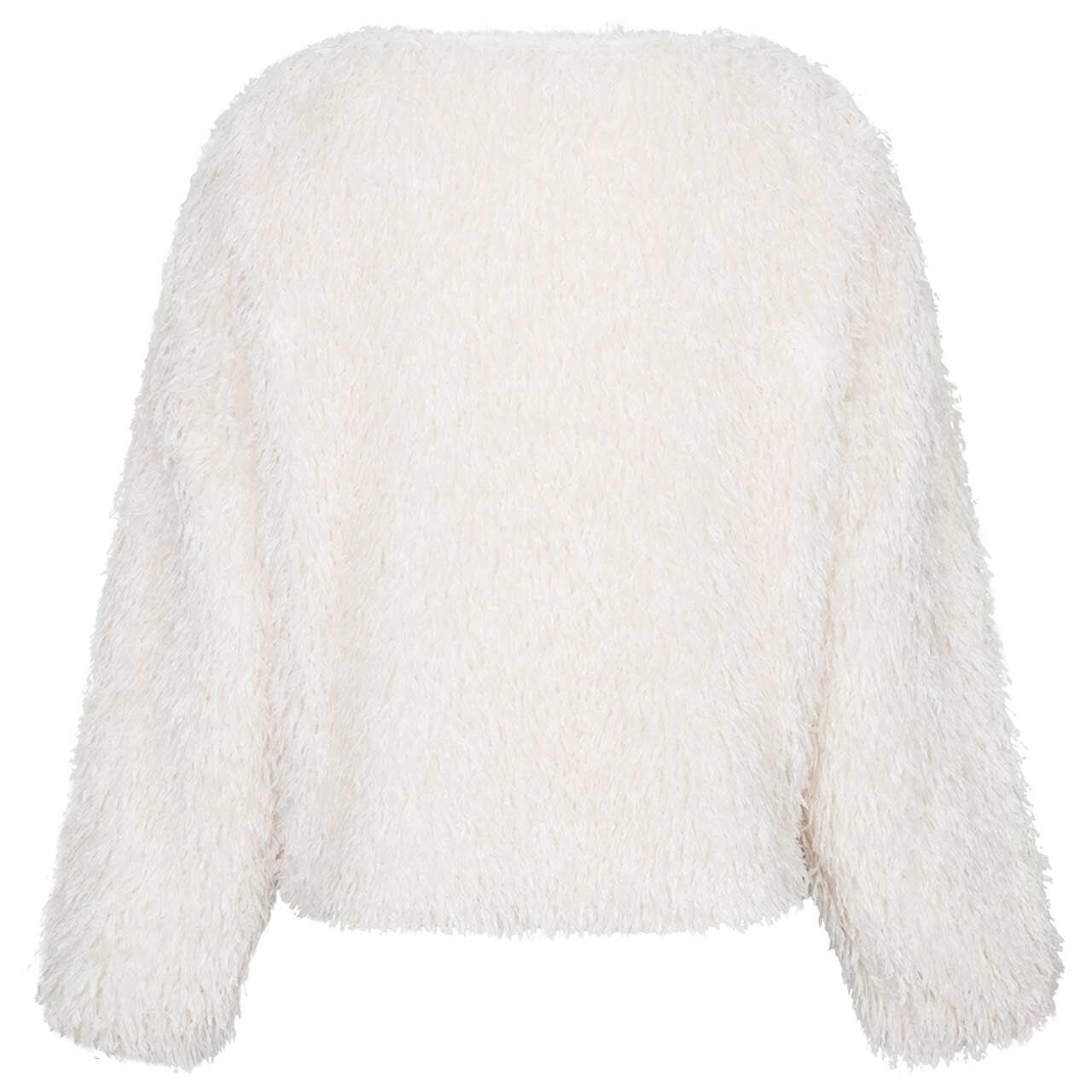 Damen Pullover Fiona Feathers von Red Button in Cremeweiß, Rückansicht