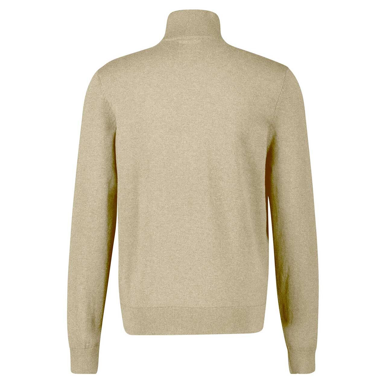 Herren Pullover von Lerros in Beige meliert, Rückansicht