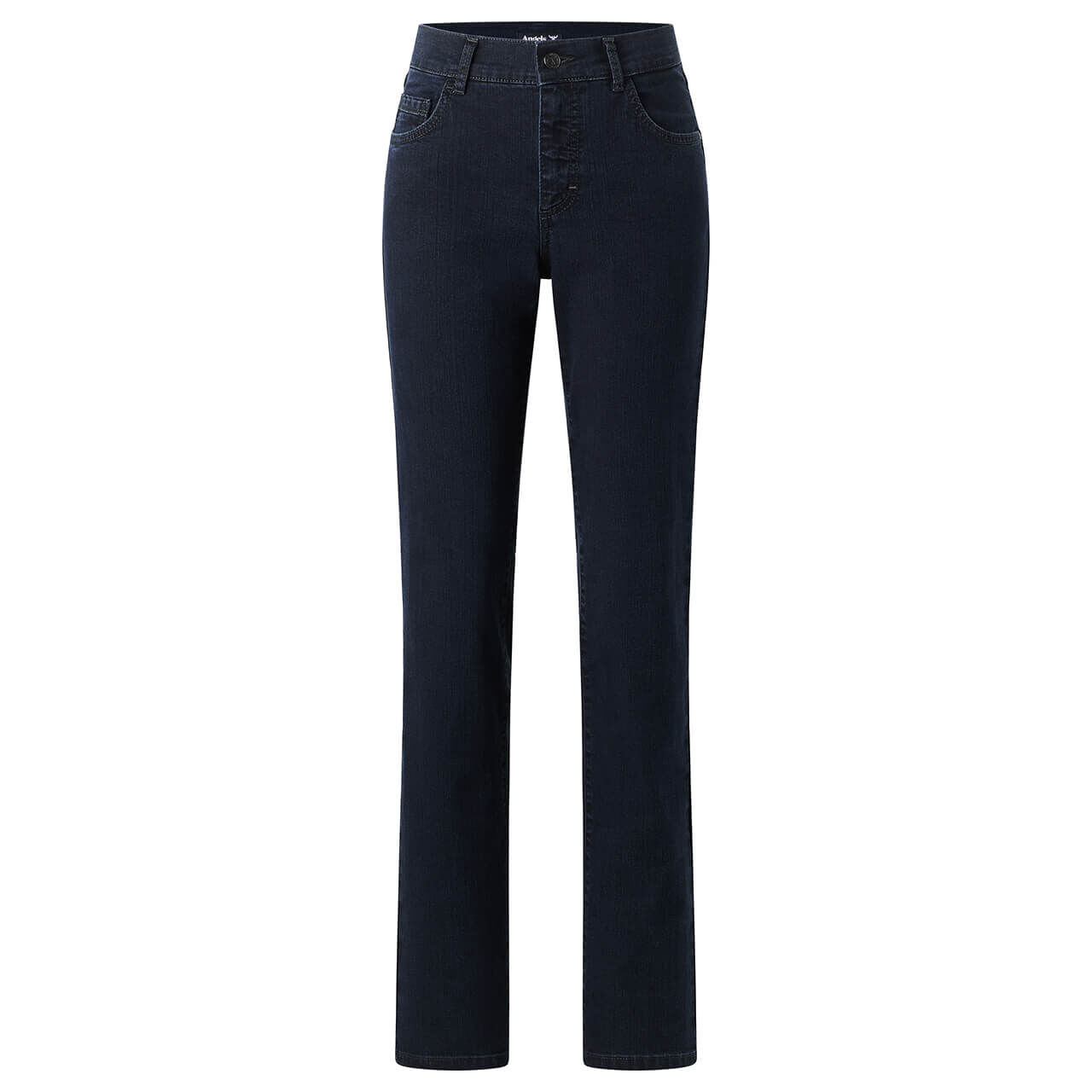Damenjeans Dolly von Angels in Blauschwarz, Vorderansicht