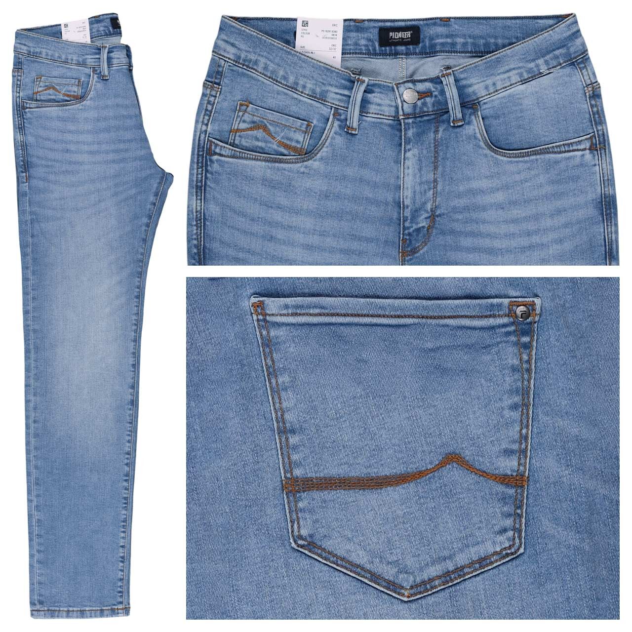 Pioneer Eric Jeans ocean blue used buffies