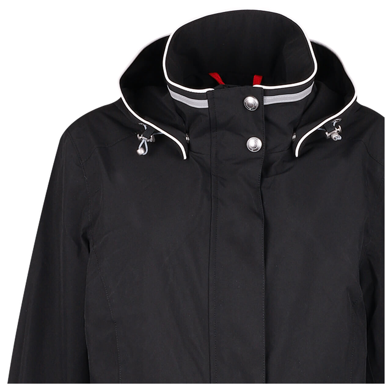 Damen Jacke Modena von Wellensteyn in Schwarz, Detailansicht vorne