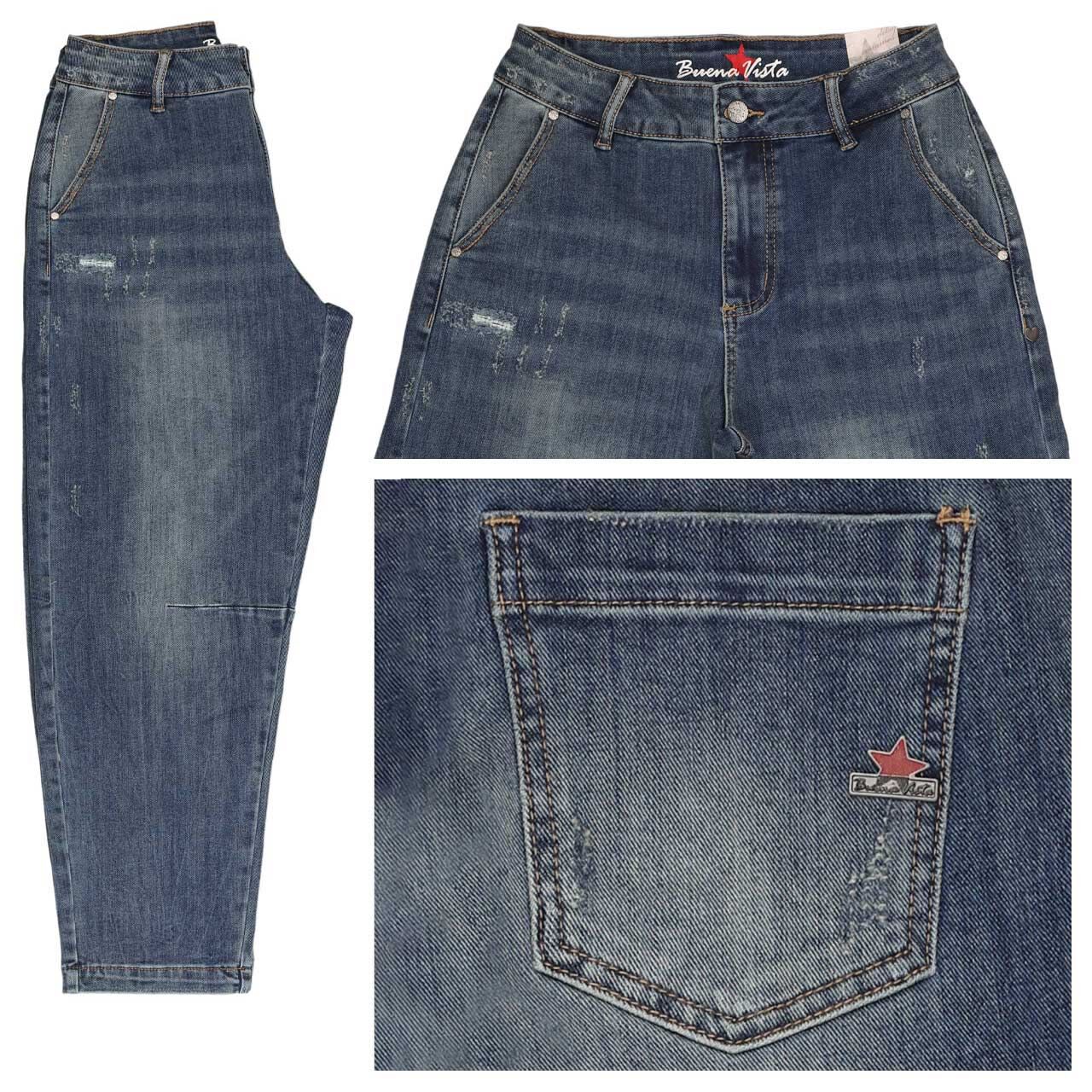 Buena Vista Barrel 7/8 Stretch Denim Jeans used denim