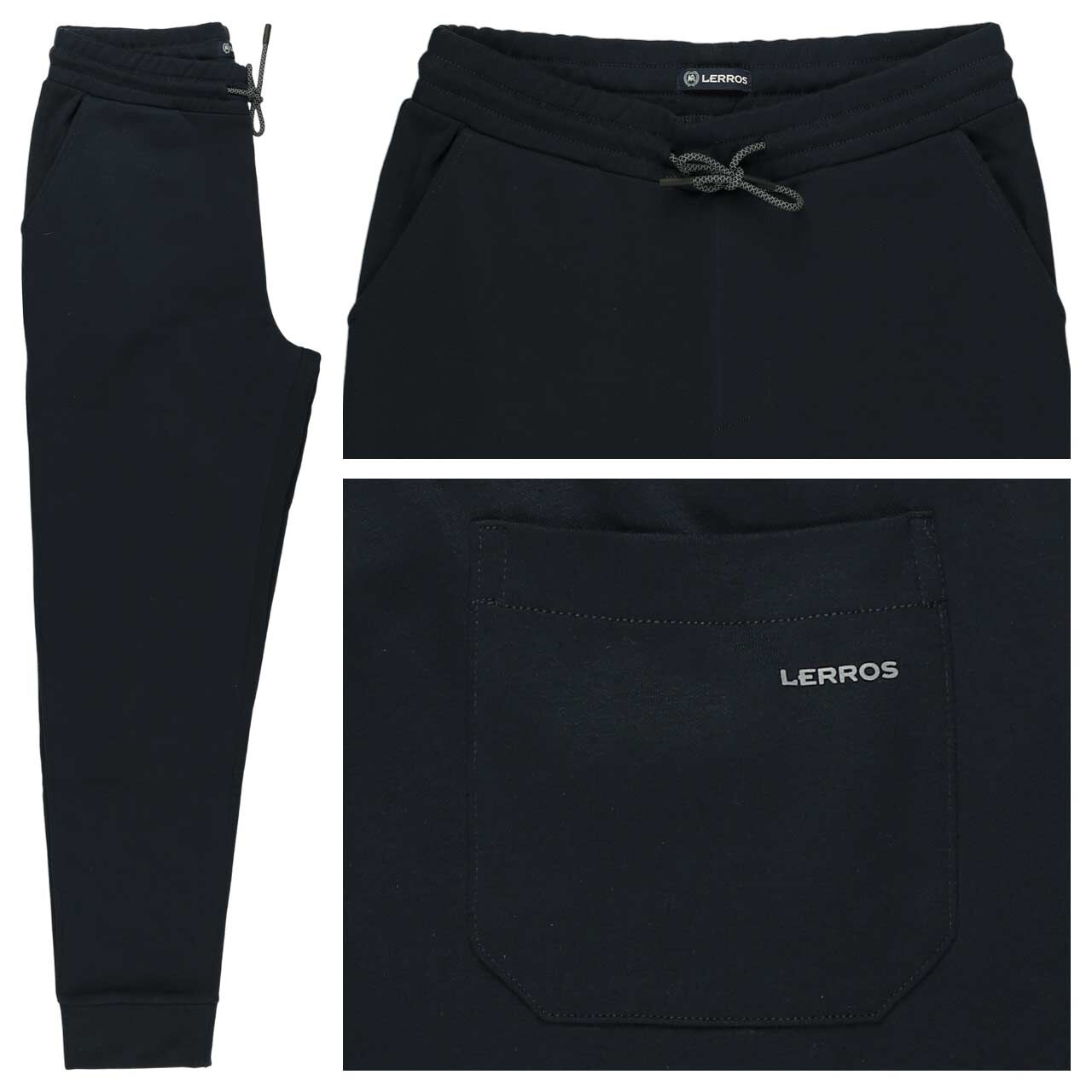 Lerros Jersey Pants Hose classic navy