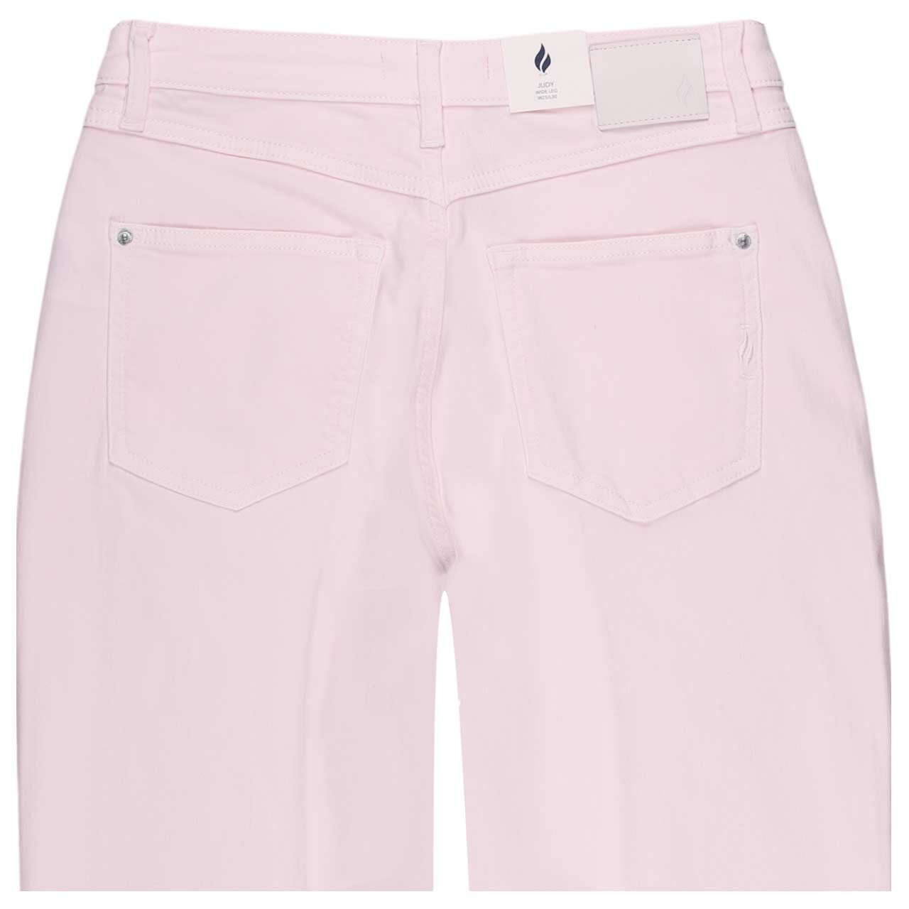 Damenjeans Judy von Blue Fire in Rosa, detaillierte Rückansicht
