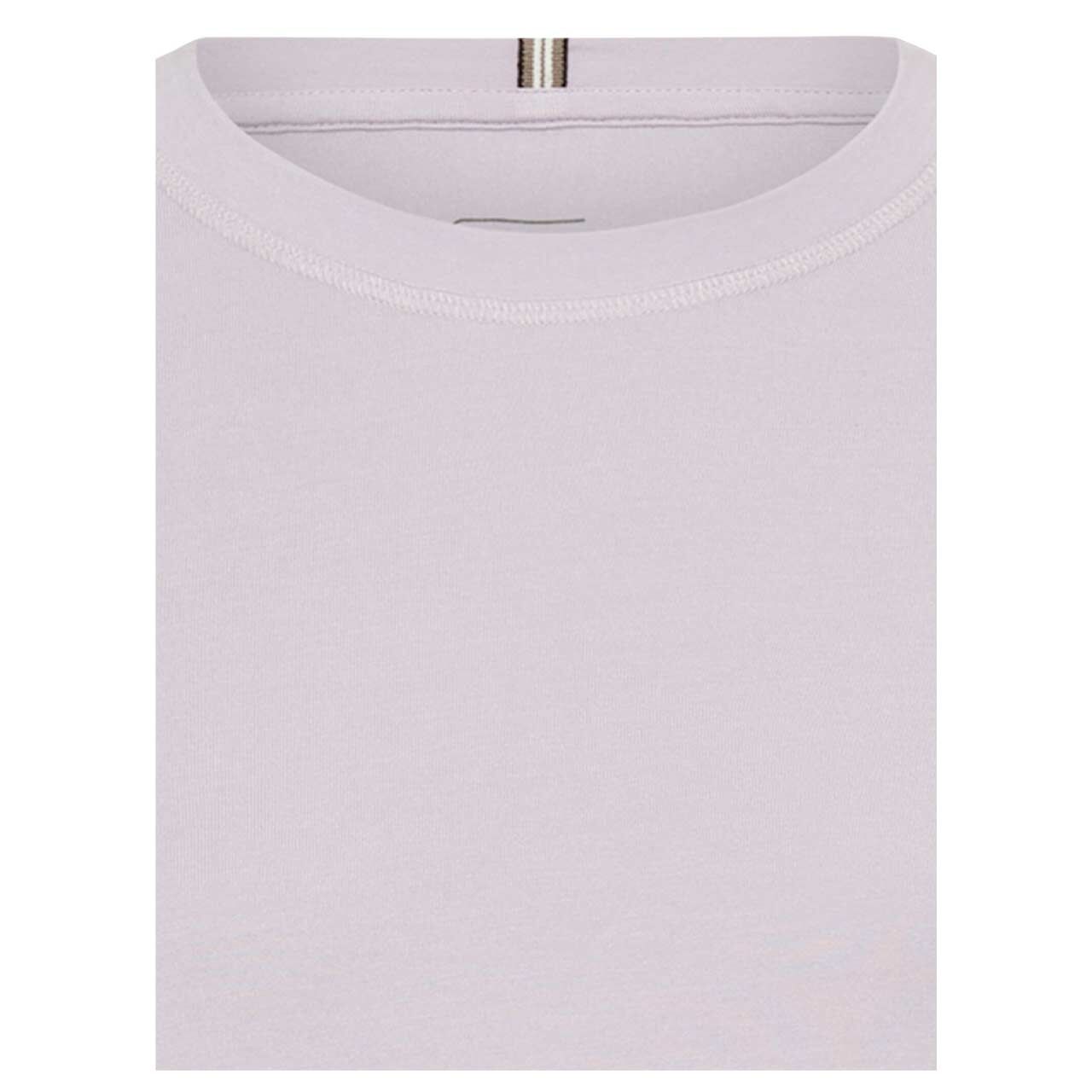 Damen 3/4 Arm Shirt von Camel active in Lila, detaillierte Vorderansicht