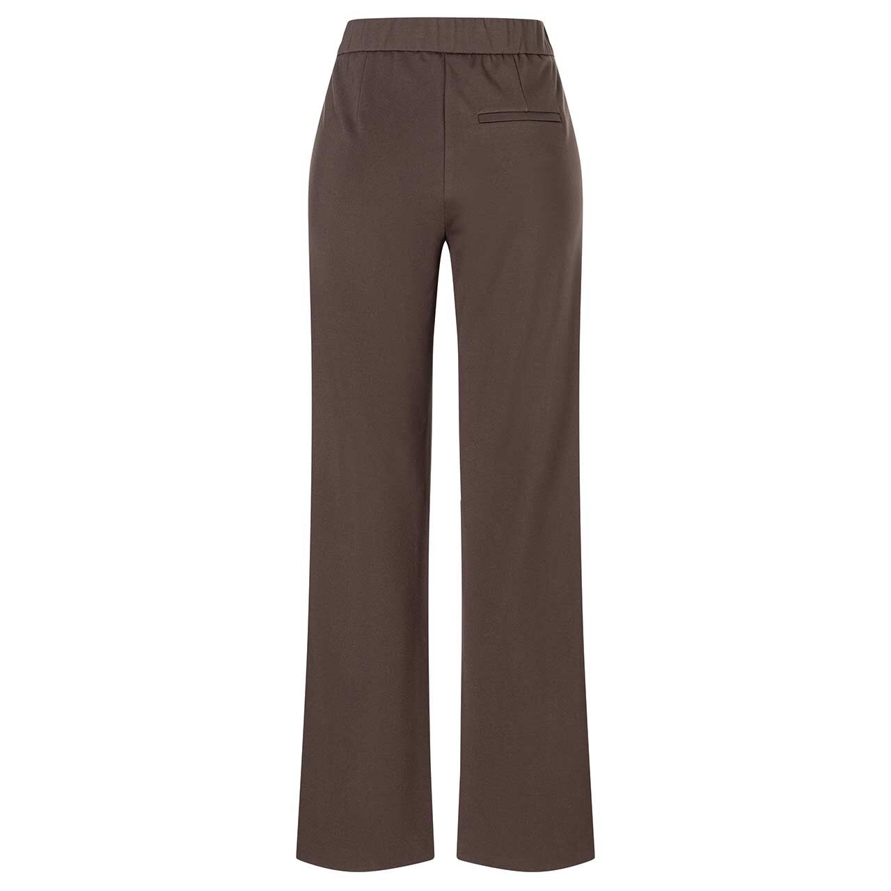 Damenhose Chiara von MAC in Dunkelbraun, Rückansicht