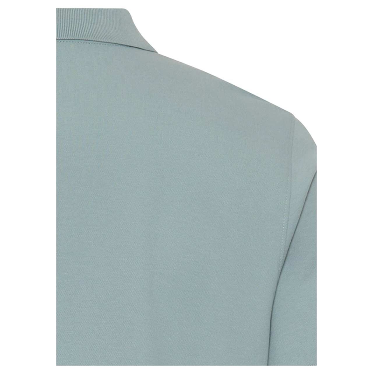 Herren Poloshirt von Camel active in Hellblau, detaillierte Rückansicht Kragen