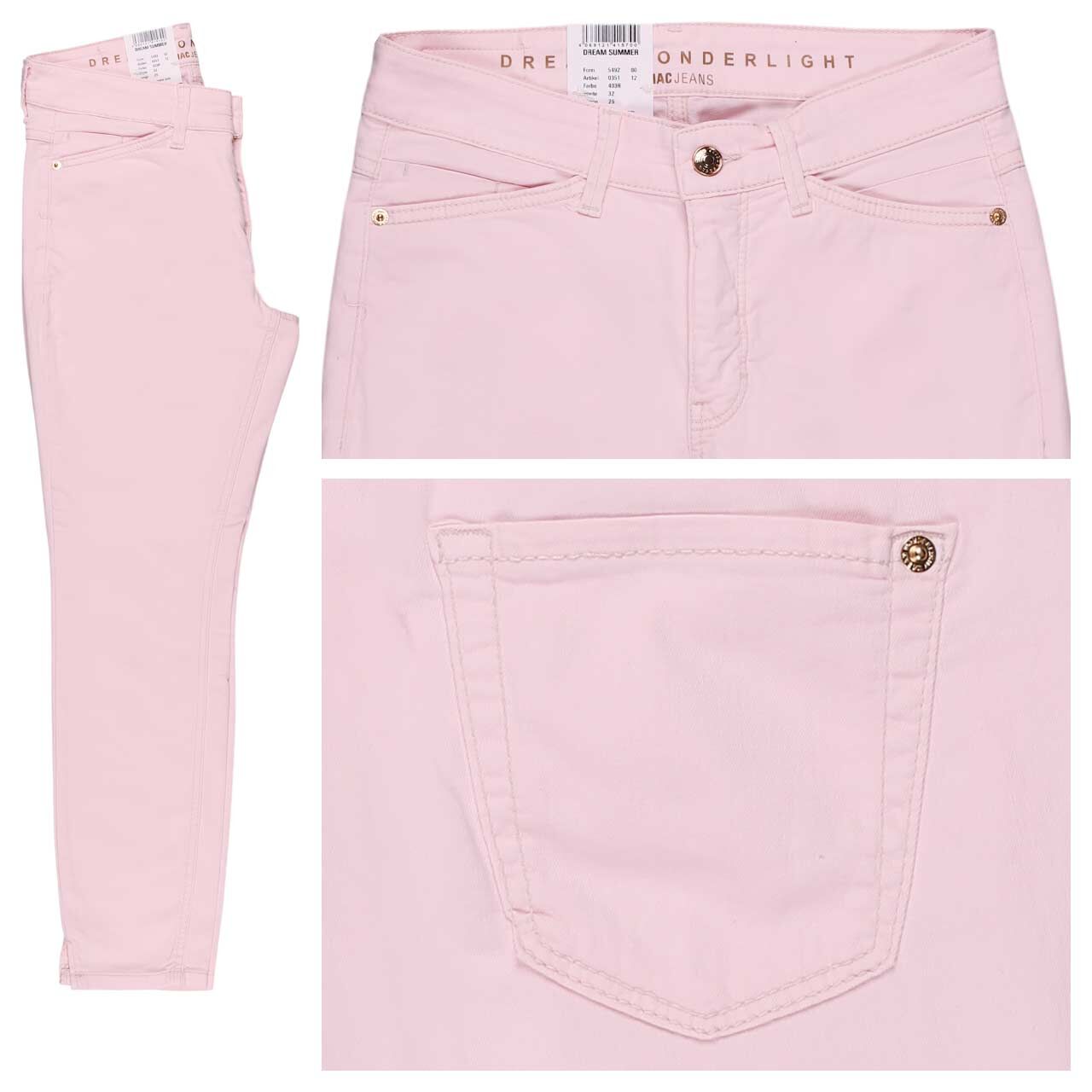 MAC Dream Summer 7/8 Baumwollhose pink marshmallow wonderlight