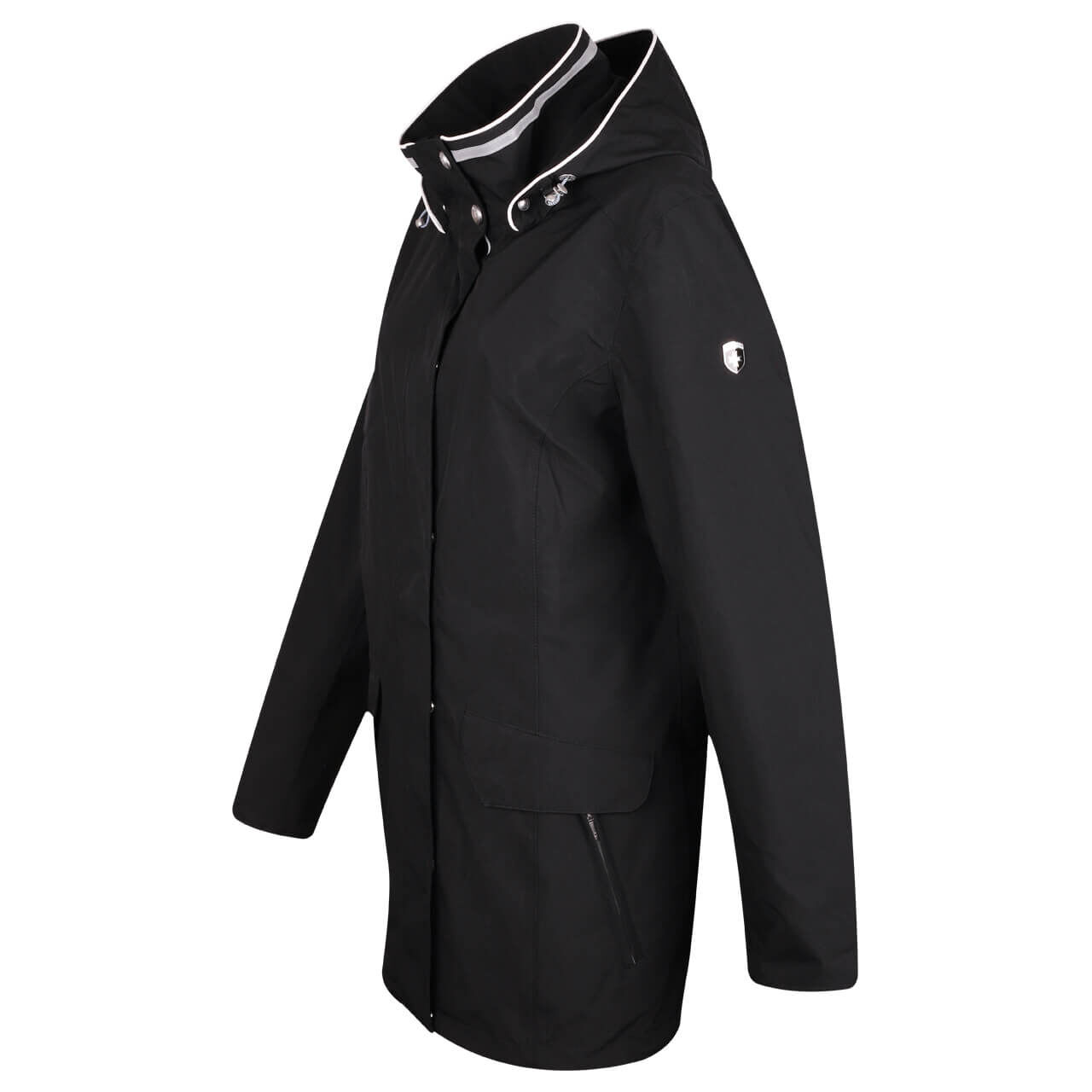 Damen Jacke Modena von Wellensteyn in Schwarz, Seitenansicht