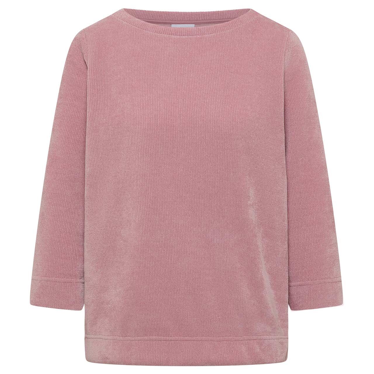 Cecil Damen 3/4 Arm Cord Shirt Soft velvet rose