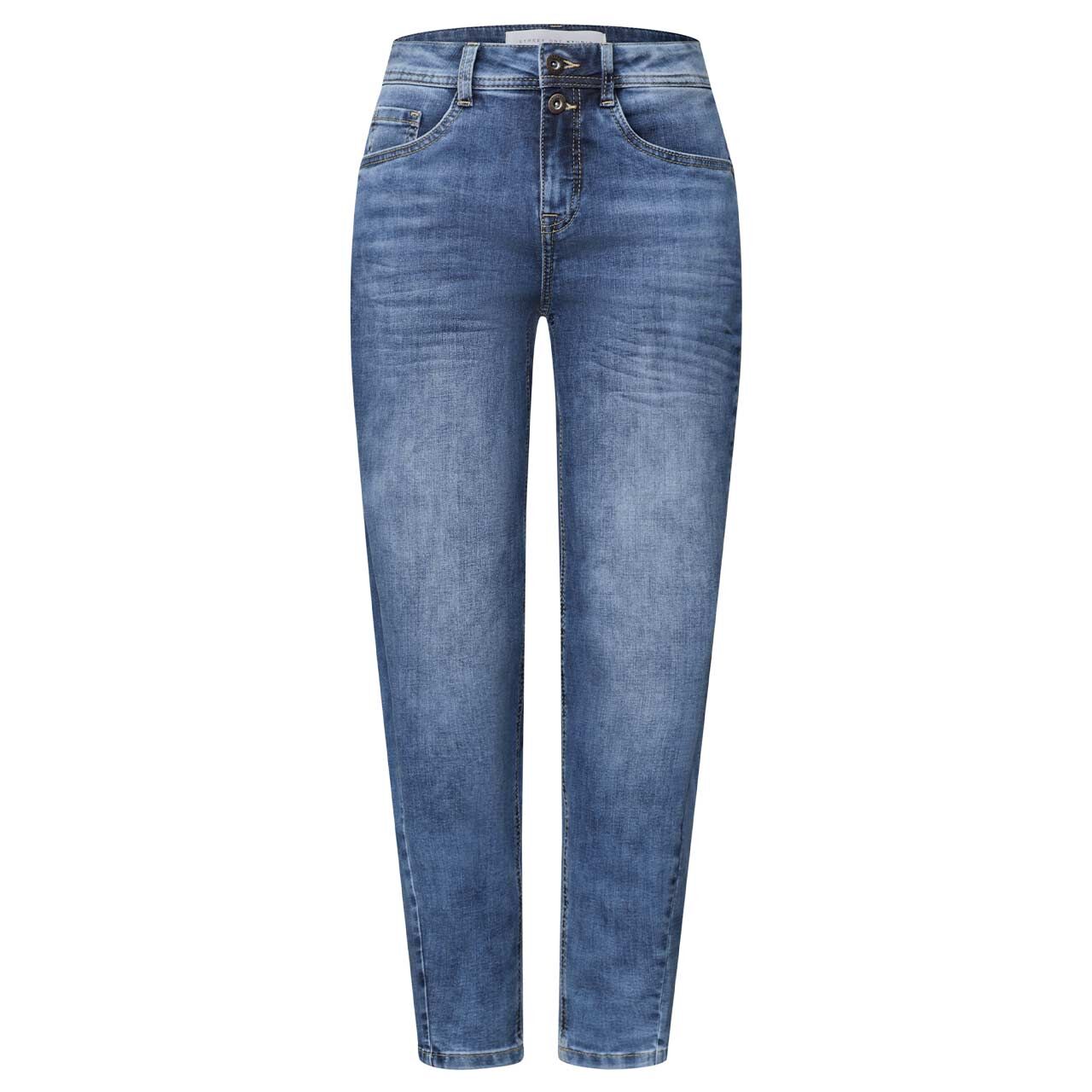 Street One Studio Cleo Ankle Jeans authentic mid blue washed