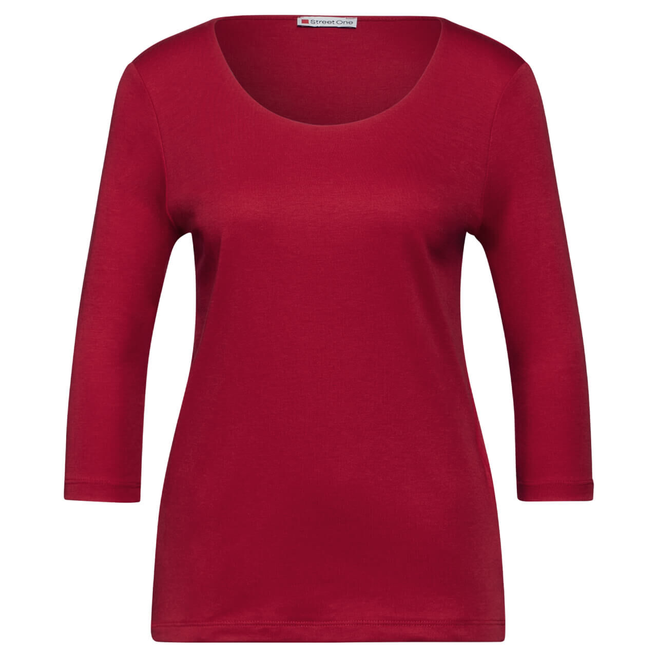 Street One Damen 3/4 Arm Shirt Pania intense red