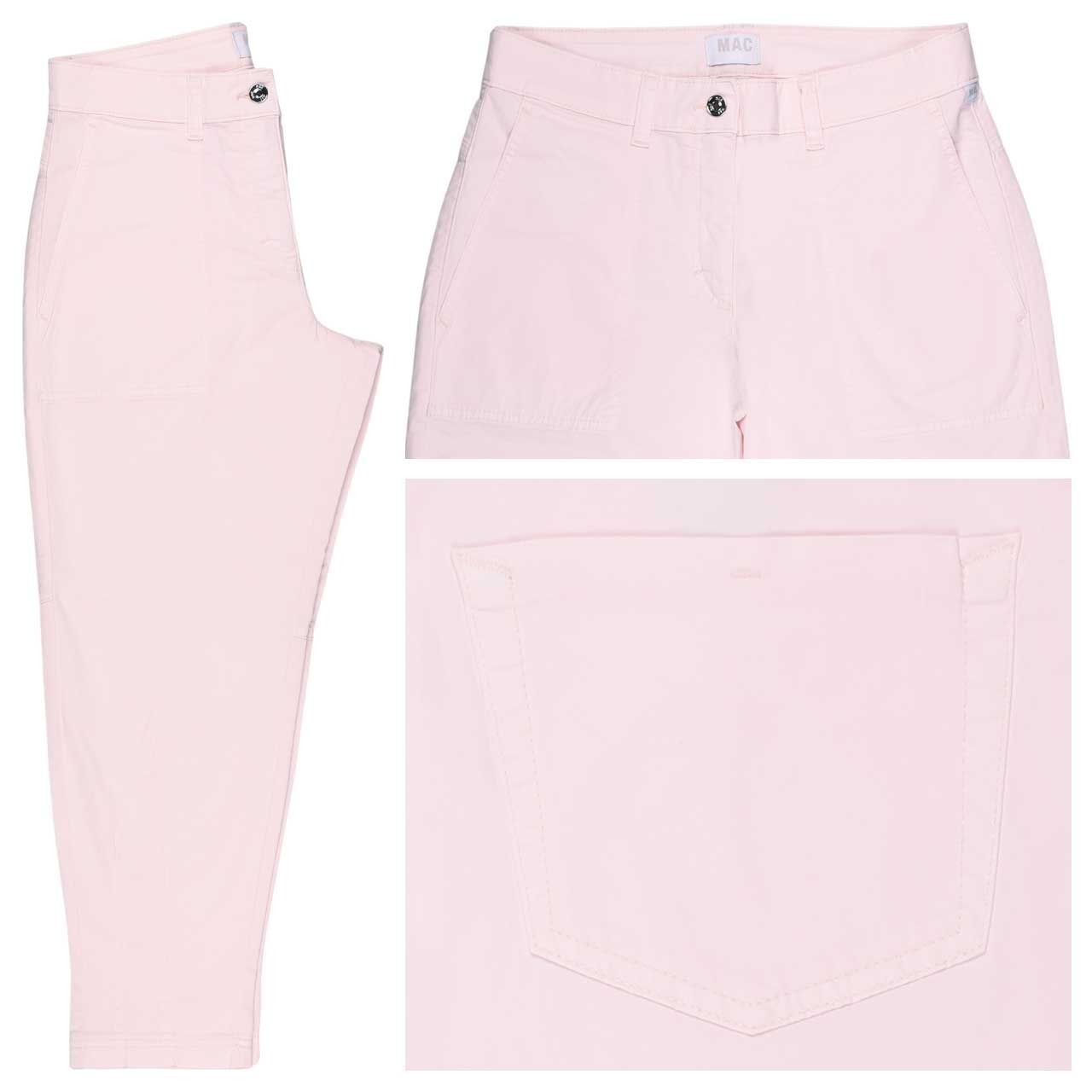 MAC Ebby 2.3 7/8 Baumwollhose pearl rose