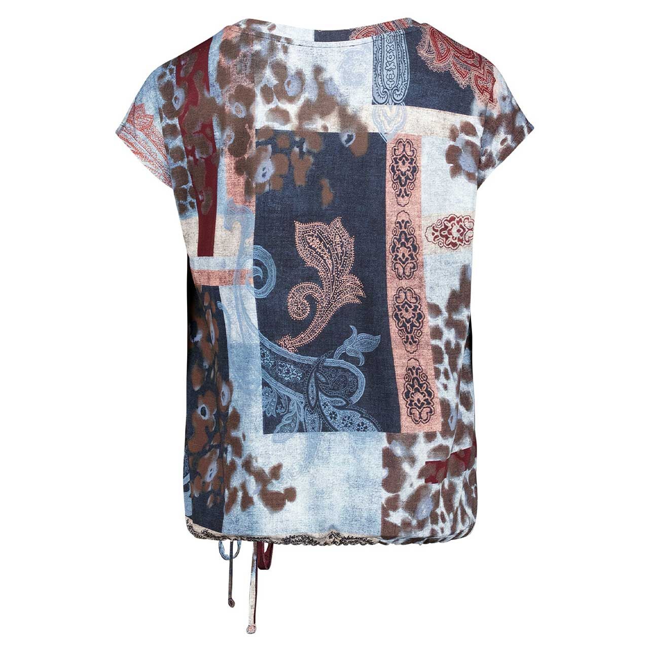 Damen T-Shirt von Betty Barclay in Blau mit Print, Rückansicht
