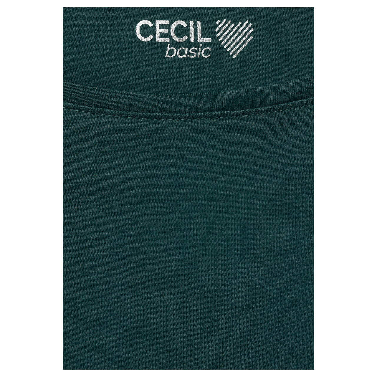 Cecil Basic Boatneck 3/4 Arm Shirt ponderosa pine green