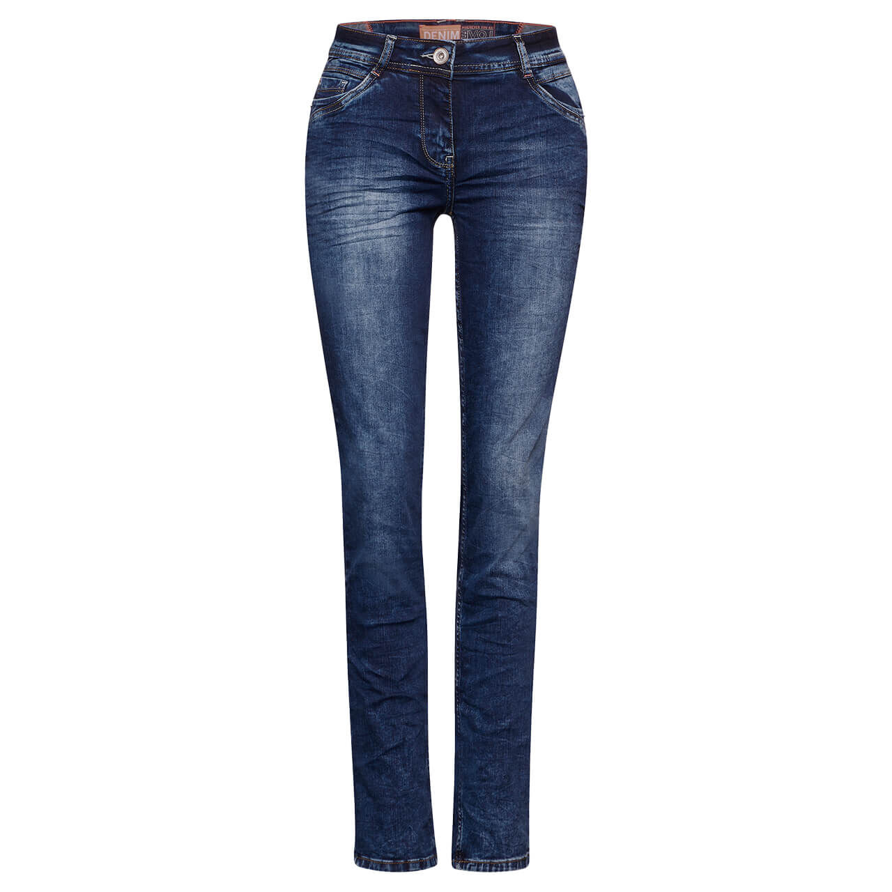 Cecil Scarlett Jeans mid blue wash Cecil Scarlett Jeans mid blue wash