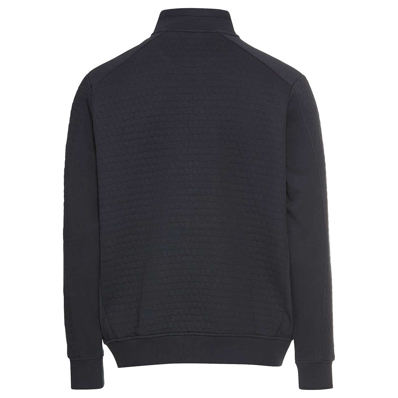 Herren Sweatjacke von Camel active in Dunkelblau, Rückansicht