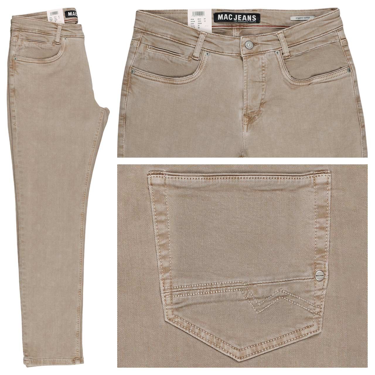 MAC Arne Pipe Driver Jeans clay