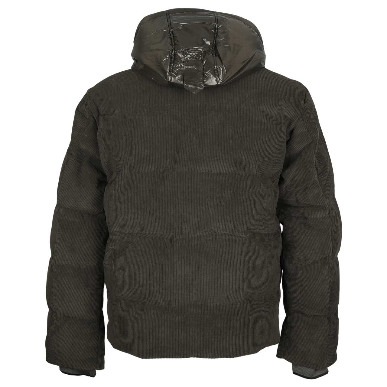 Herren Cord Jacke Boxton von Wellensteyn in Dunkelgrün, Rückansicht