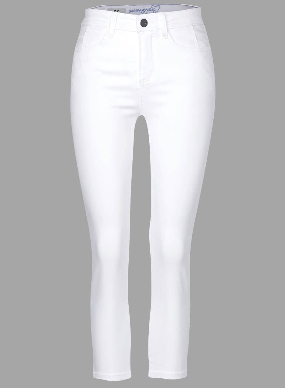 Street One Jeans York 7/8 für Damen in Weiß, FarbNr.: 10000