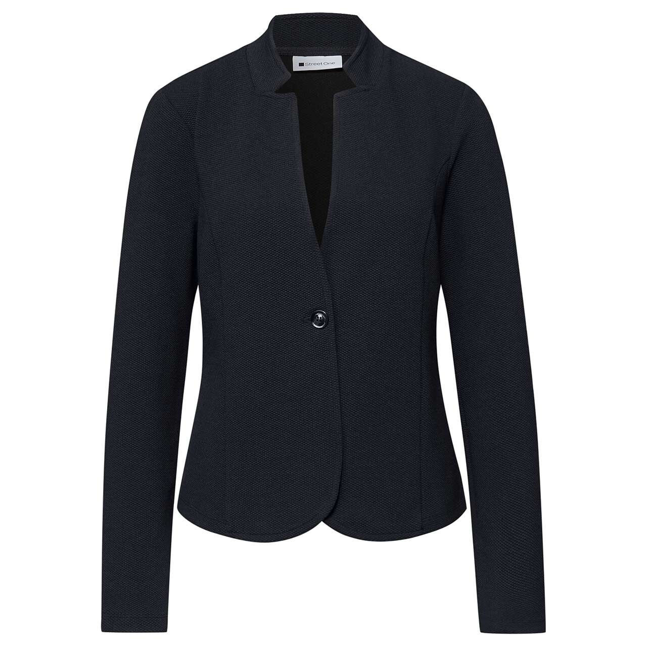 Street One Damen Blazer Structured Jersey shadowed navy