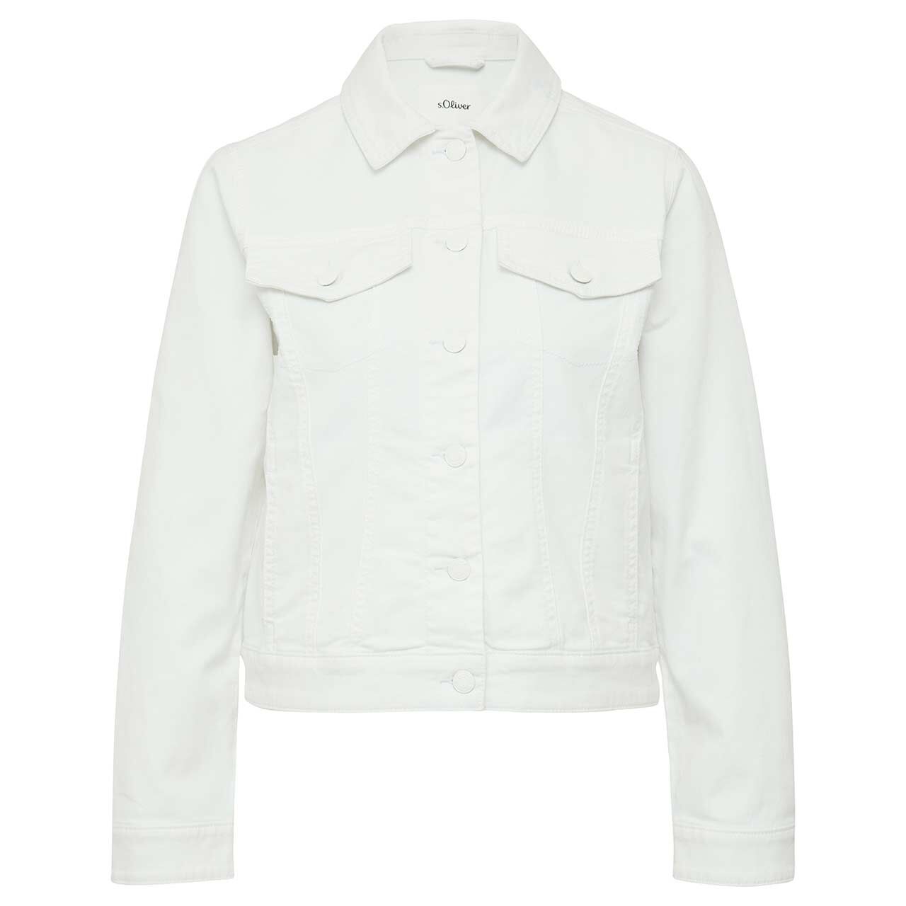 s.Oliver Damen Jeansjacke white denim s.Oliver Damen Jeansjacke white denim